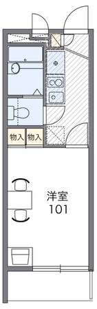 野江内代駅 徒歩10分 3階の物件間取画像